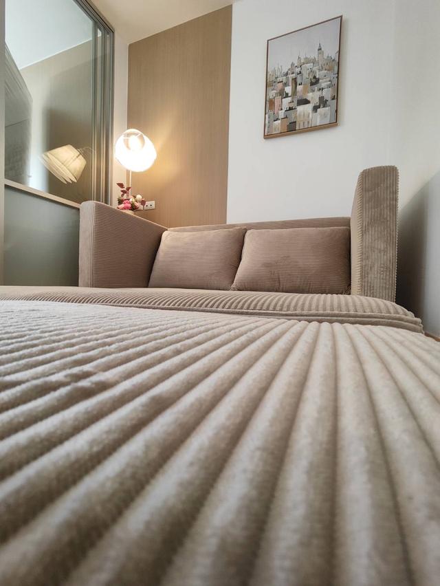 (ลดเพิ่ม 40,000 บาท) ห้องน่ารัก วิวดีม๊ากกกก รีโนเวท มีเครื่องใช้ไฟฟ้า ผ่อนถูก 5,xxx บาท ตึก D ชั้น 28 โล่ง ลมเย็น ใกล้ IKEA บางนา 7