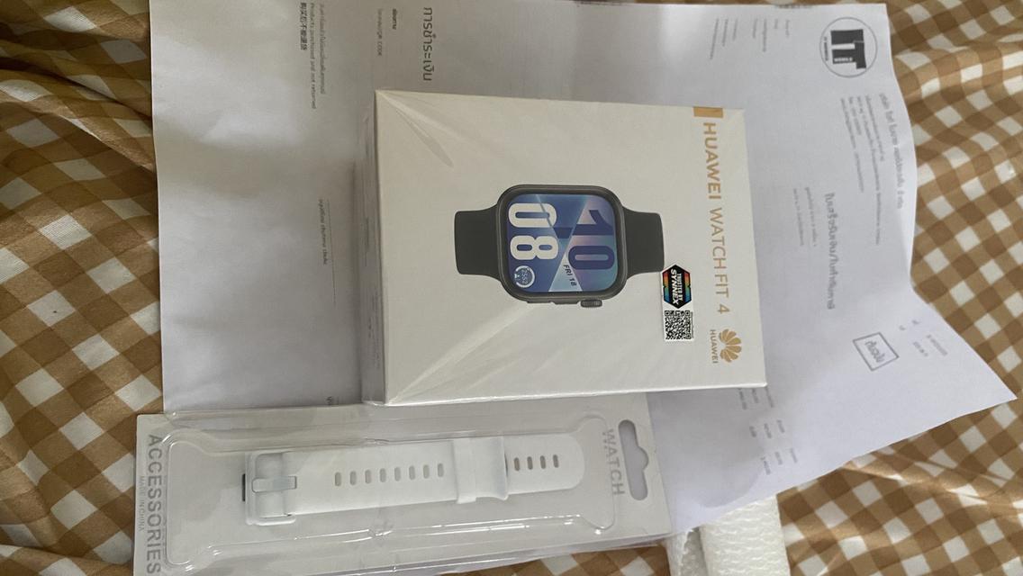 Huawei watch fit4สีดำสภาพดี 3000รวมส่งครับ 8