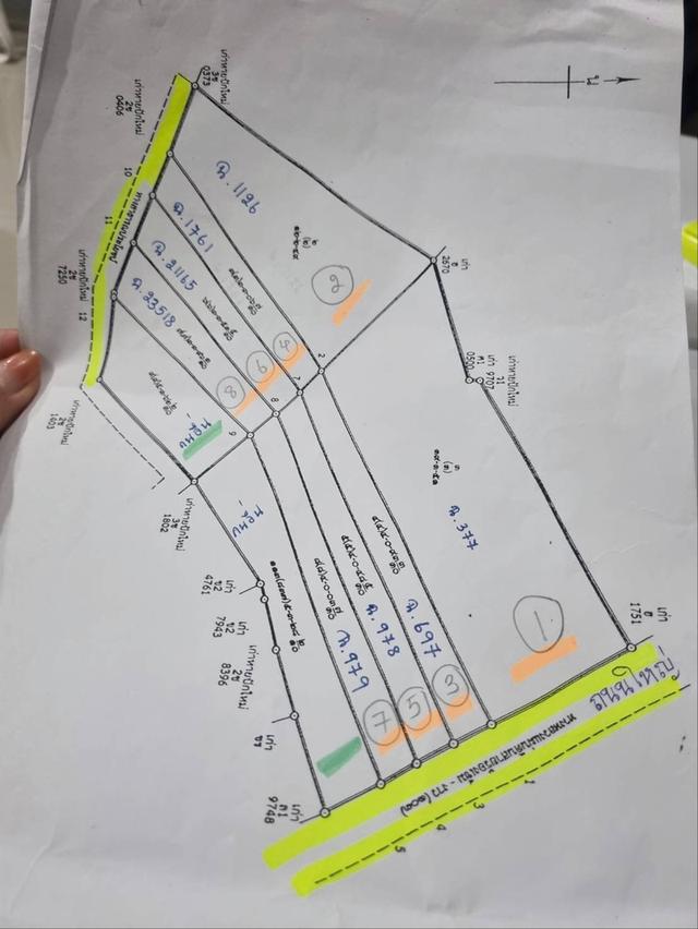 ขายที่ดินแปลงใหญ่ 56 ไร่ ติดถนนหลัก ทำเลทอง เส้นAEC เจ้าของขายเอง ราคาพิเศษ 3