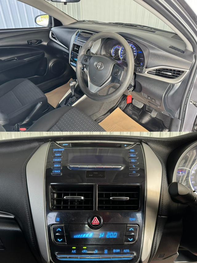 รถบ้านสภาพดี ฟรีดาวน์ Toyota Yaris 1.2E รูปที่ 13