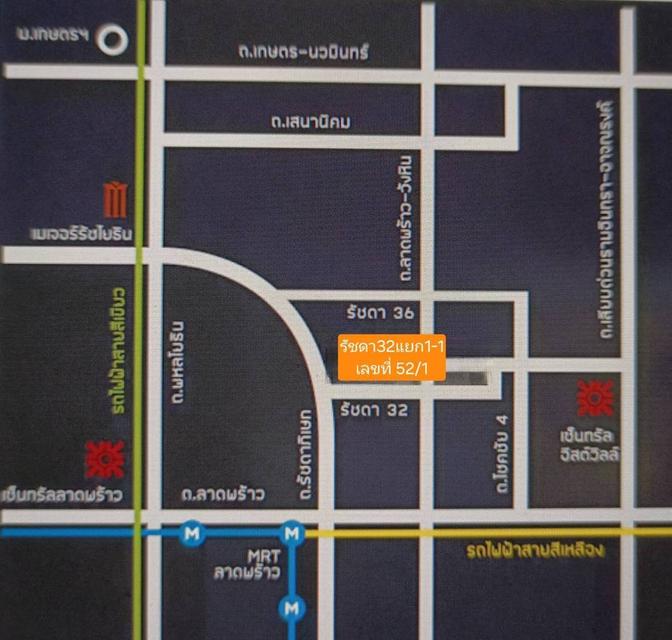 บ้านเดี่ยว รัชดาภิเษก 32 ใกล้เซ็นทรัลลาดพร้าว เหมาะทำสำนักงานออฟฟิตได้  10