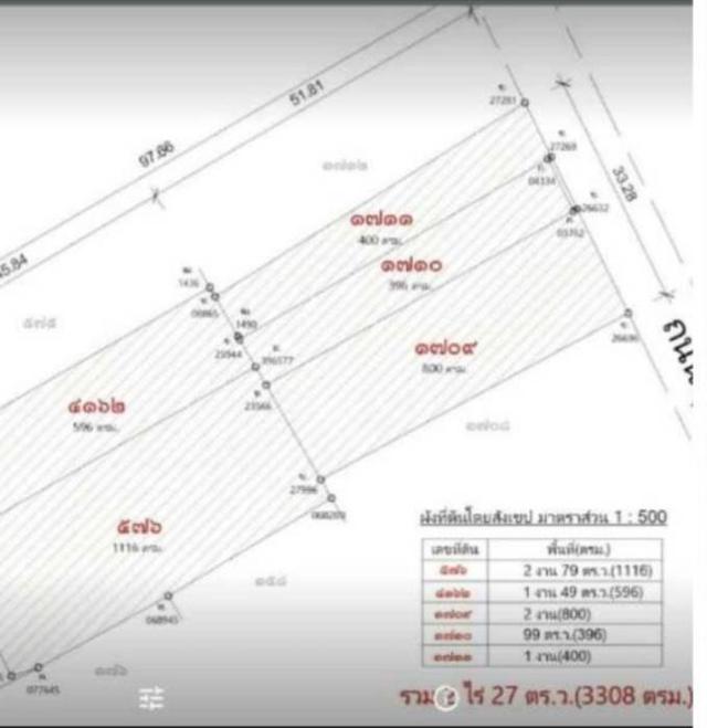 ที่ดินติดถนนสุขุมวิท ราคา 970,000 ต่อตร.วาทั้งแปลง 802,190,000 บาท 12