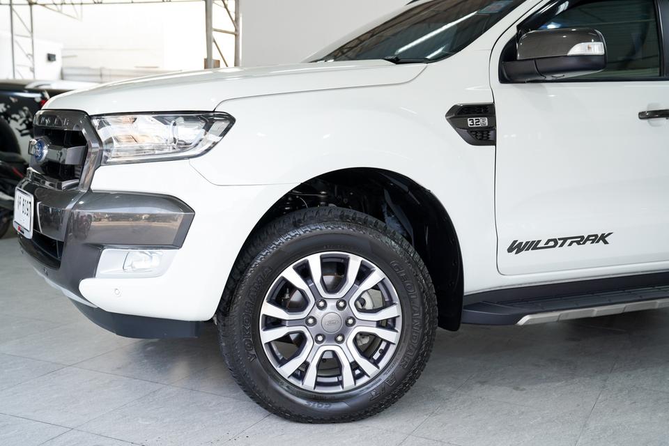 FORD RANGER 3.2 WILDTRAK DOUBLE CAB AT4WD ปี 2017 สีขาว 2