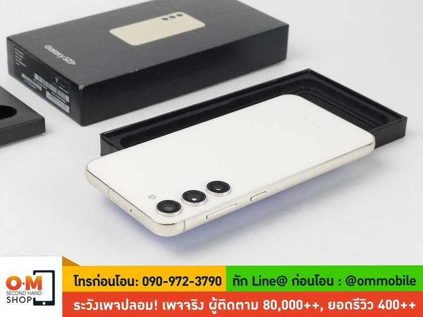 ขาย/แลก Samsung Galaxy S23+ 8/256GB สี Cream ศูนย์ไทย สภาพสวยมาก แท้ ครบกล่อง เพียง 17,900 บาท 2