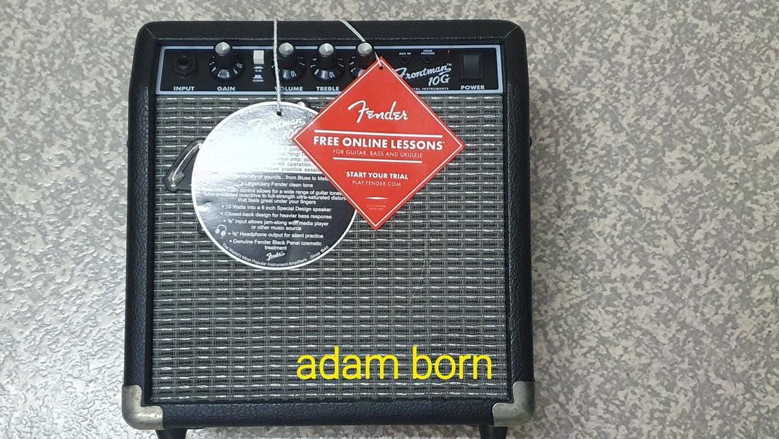  Fender Frontman 10G สภาพดี ใช้งานปรกติ มีคุ่มือ กล่อง ให้ครับ 2