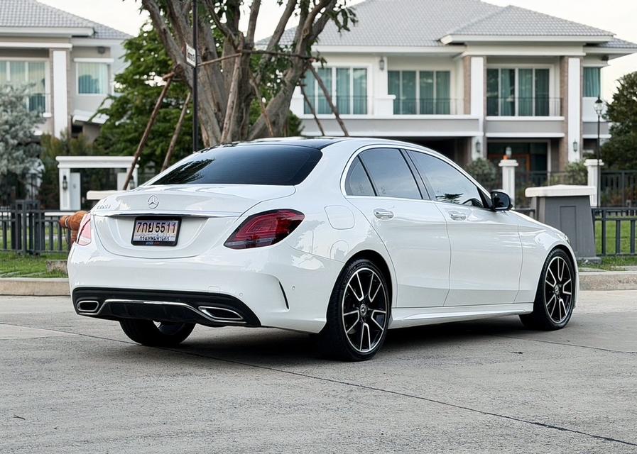 Benz C220d AMG Dynamic รุ่น Top ดีเซลล้วน W205 ปี 2022 หลังคาแก้ว ใช้งานน้อย 9 หมื่นโล รูปย่อยที่ 4