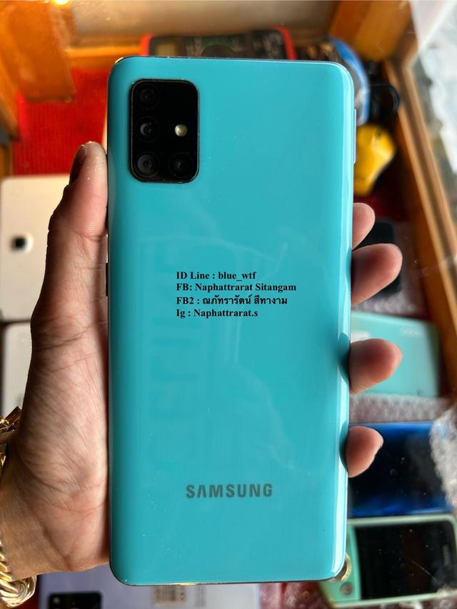 Samsung A51 5G Rom128 Ram8 กล้องหลัง4เลนส์ สเปคแรง ใช้งานปกติ ไม่ติดล็อค ได้ทุกซิม สภาพสวย
