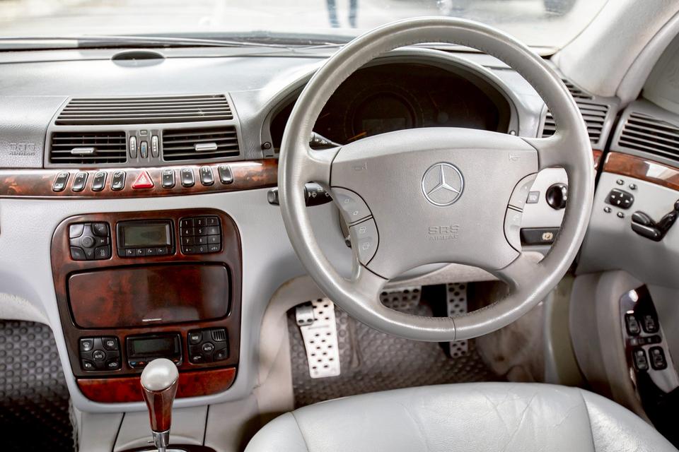 Benz S280 ปี 2001 สีเทา สวยสภาพดี  15