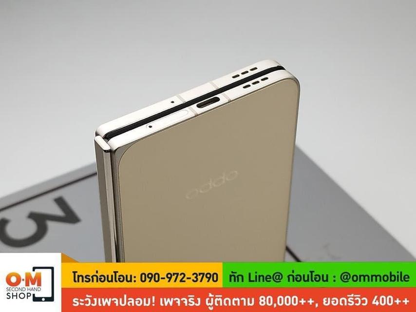 ขาย/แลก Oppo Find N3 สีทอง 16/512 ศูนย์ไทย ประกันศูนย์ 11/11/2024 สภาพสวยมาก แท้ ครบกล่อง เพียง 35,990 บาท 5