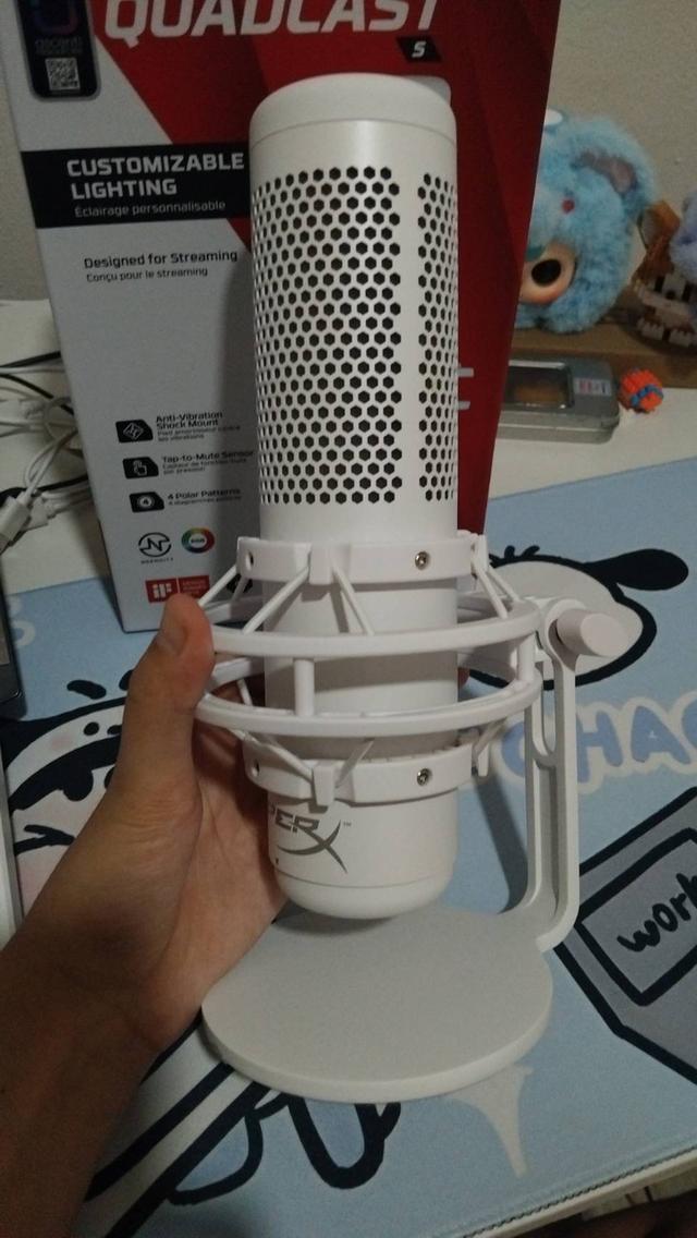 HyperX Quadcast S RGB สีขาว