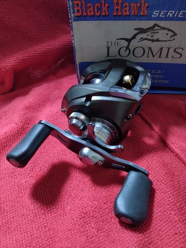 ขายรอก Loomis Black Hawk 5+1....6.3:1ของใหม่สะสมลื่นปรื้ด ไม่เคยใช้งาน ตัดใจขายออกลด50%เหลือเพียง 450.-ส่งฟรี 081-5353655ตะวัน. 3