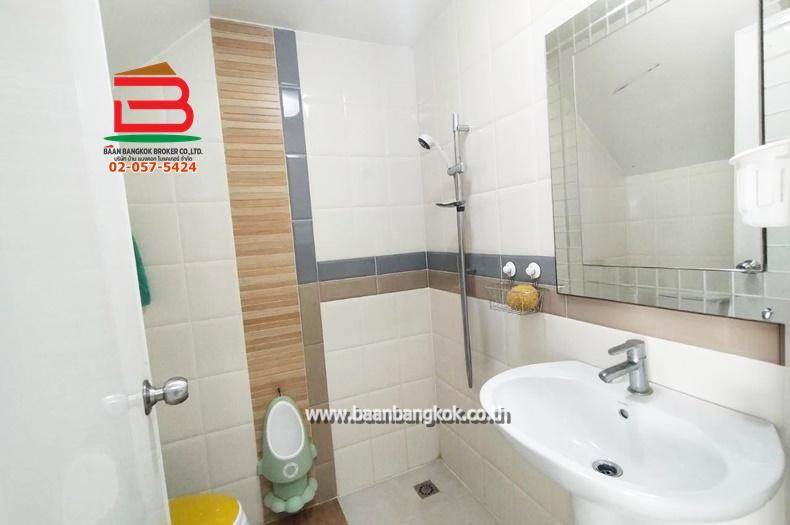 ทาวน์โฮม หลังริม โกลเด้น ทาวน์ วัชรพล-สุขาภิบาล 5 เนื้อที่ 21.7 ตรว. ใกล้บิ๊กซี สุขาภิบาล 5 ถนนสุขาภิบาล 5 แขวงออเงิน เขตสายไหม กรุงเทพมหานคร 10