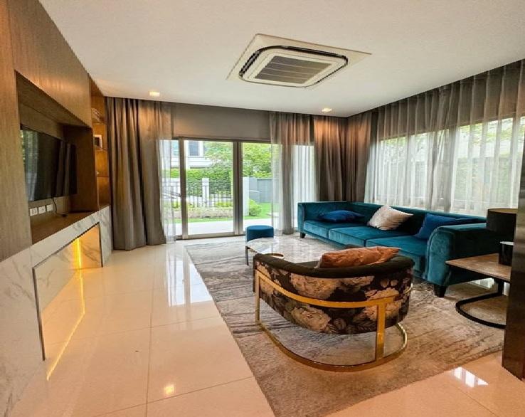ให้เช่าบ้านเดี่ยว 2 ชั้น หลังมุม ตกแต่งพร้อมอยู่ โครงการ Bangkok Boulevard Signature บางกอก บูเลอวาร์ด ซิกเนเจอร์ ลาดพร้าว - เสรีไทย  2
