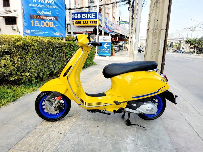 Vespa Sprint 150 i-get abs ปี2022 สภาพเกรดA 3254 km เอกสารพร้อมโอน 3