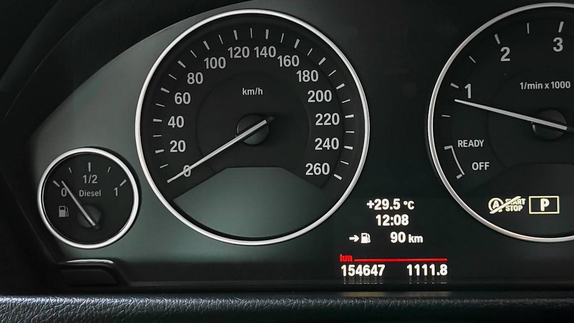 BMW 320D 2.0 Luxury ดีเซล 2012 รถหรูดูแลถึง สภาพใหม่กริ๊บ 6