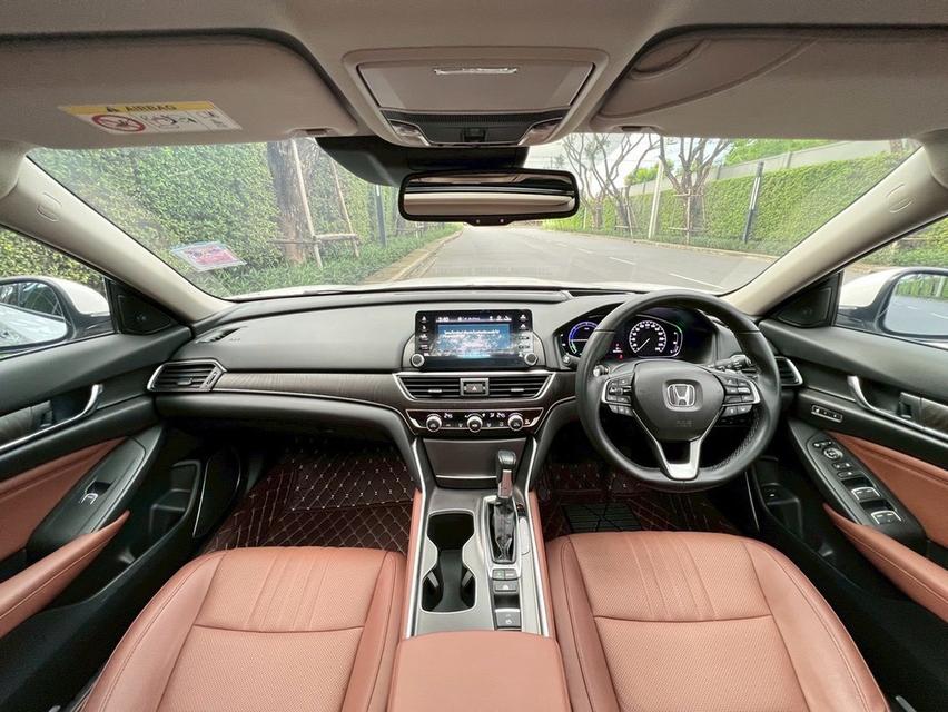 Honda #Accord 2.0 eHEV TECH ปี 2022 สีขาวมุก Top Sunroof ไมล์ 20,000 กม. 12