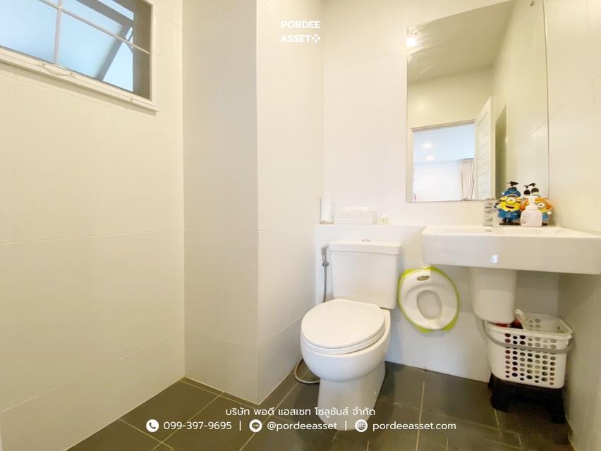 ให้เช่า!! บ้านแฝด 2 ชั้น เดอะวิลเลจ รังสิต-วงแหวน (ขนาด 45 ตร.ว. หลังมุม) ลำลูกกา คลอง5 ปทุมธานี : The Village Rangsit - Wongwaen  14