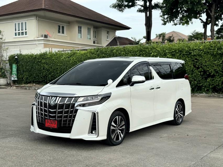 รหัสรถ PEAT2479 🚙🚐TOYOTA ALPHARD​ SC ปี​ 23 แท้ วิ่ง 10,000 km. มือเดียวป้ายแดง 