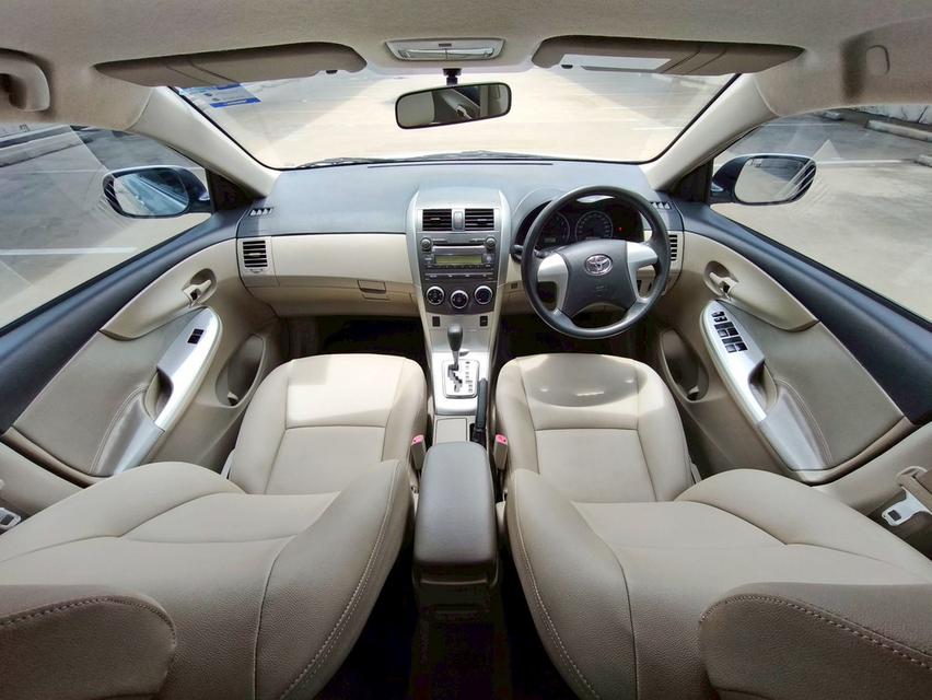รหัสรถ CAT3365 2013 TOYOTA ALTIS 1.6E ออโต้ สีเทาสวย 2ระบบ เบนซิน+CNG โรงงาน 8