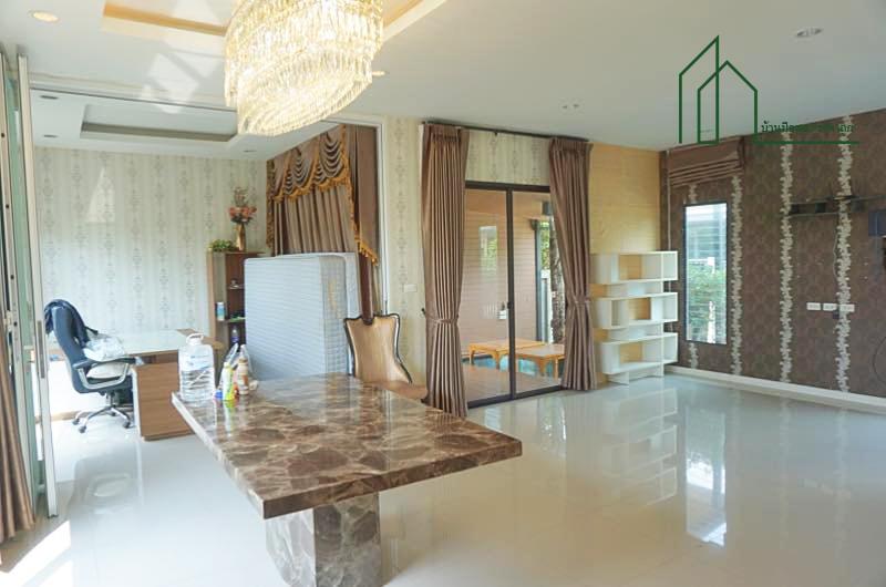 บ้านเดี่ยว 55 ตรว. สยามไฮวิลล์ วงแหวน-ธัญญะ ถนนเลียบคลอง 4