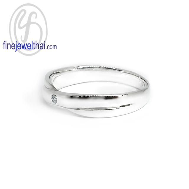 Finejewelthai แหวนอินฟินิตี้ เพชรสังเคราะห์ เงินแท้925 R1428cz รูปย่อยที่ 3