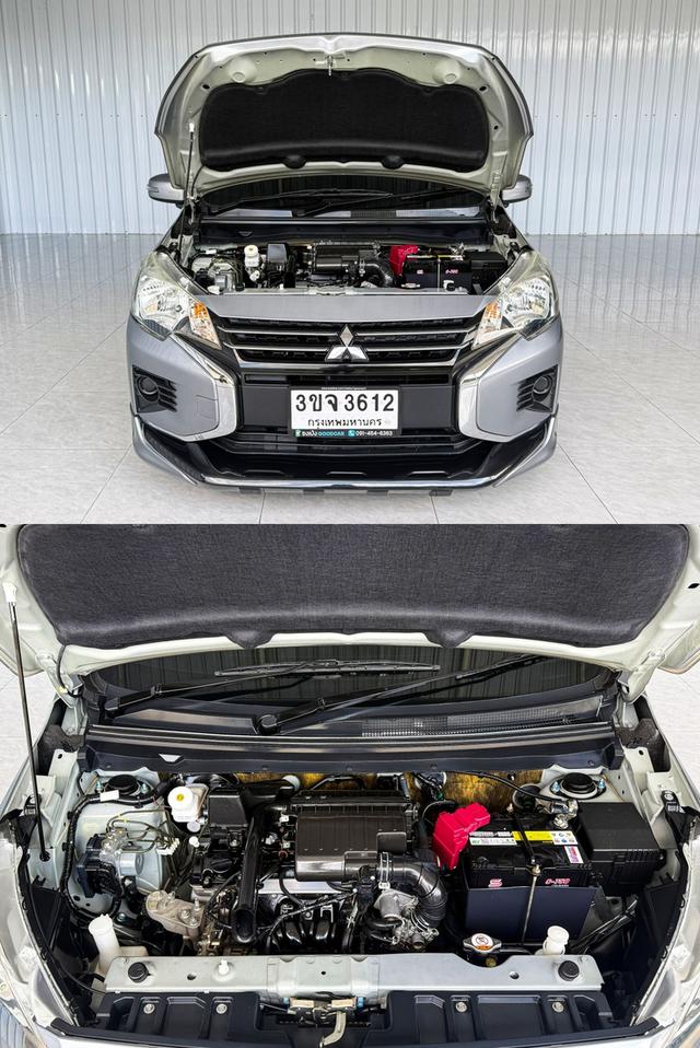⭐️ ผ่อนเบา 4,xxx บาท ⭐️ Mitsubishi Mirage 1.2Active เกียร์ออโต้ รูปที่ 7