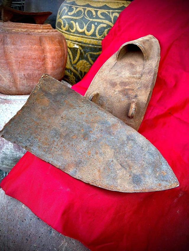 ผานไถนา ผานเหล็กคันไถนา ผานคันไถ ผานเหล็กโบราณ 3