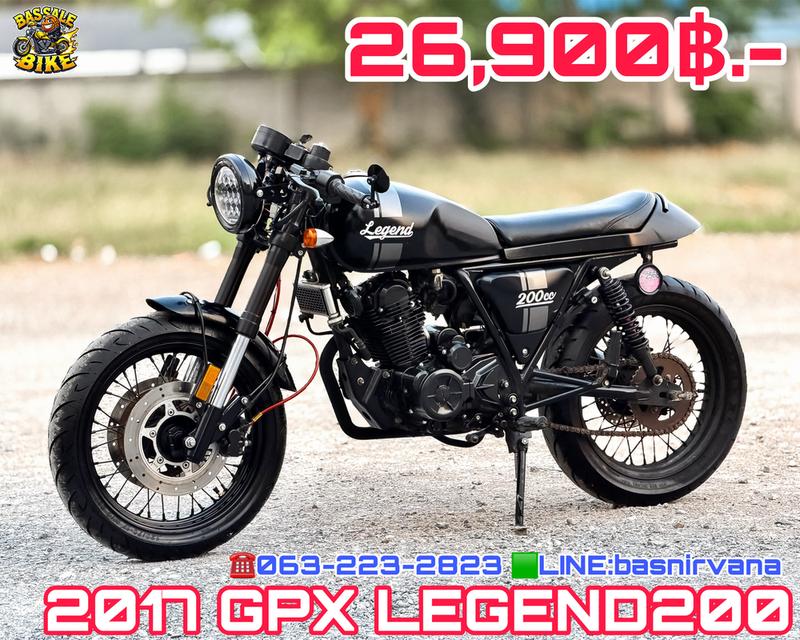 GPX LEGEND200 ราคาเพียง 🅱️ 26,900.- 🅱️ บาทขายเงินสดเท่านั้น รูปที่ 2
