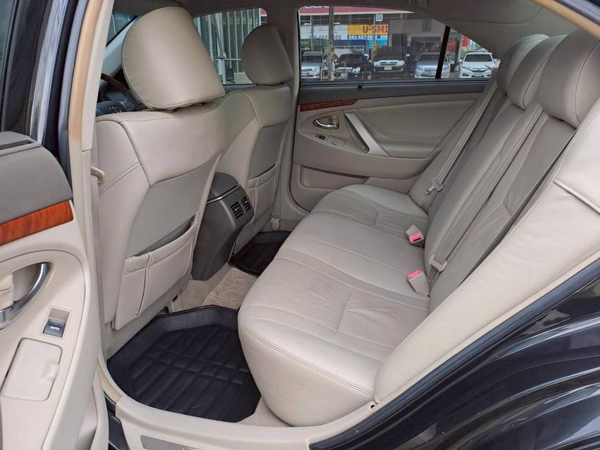 TOYOTA CAMRY 2.4 V รุ่นท็อปปี2008 สีดำ 12