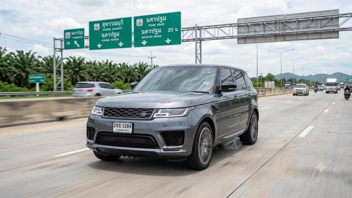 2022 LANDROVER RANGE ROVER P400E SPORT 2.0L HSE สีเทา Milage 85,XXX KM รถสวย ไม่มีอุบัติเหตุใดๆ เซอร์วิส ศูนย์ ทุกระยะ ใช้ต่อสบายใจได้