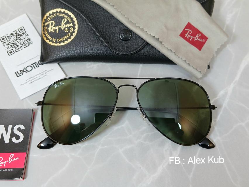 แว่นตา Ray-Ban Aviator 58