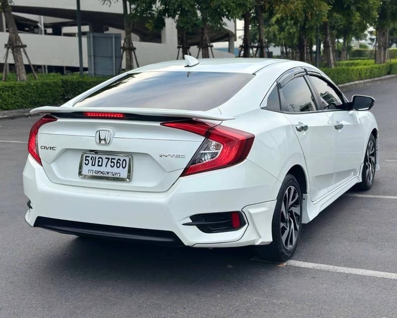 Honda Civic FC 1.8 EL เกียร์ Auto สีขาว ปี2018 รหัส QT7560 12