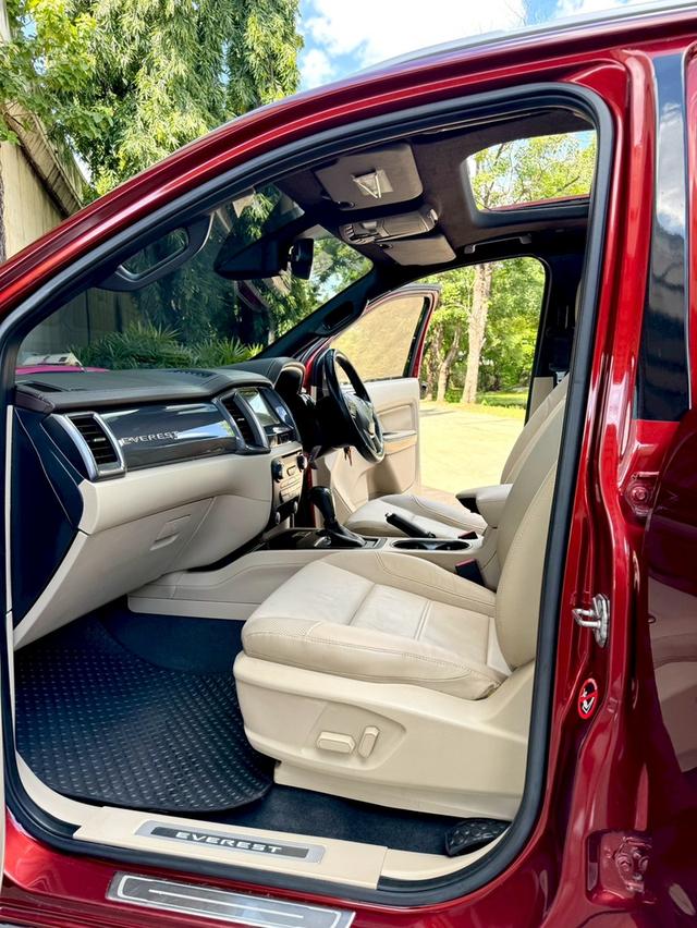 Ford Everest 2.2 titanium plus ปี 2017  รถบ้านมือเดียว มีประกัน ป.1 เหลือ บุ๊คเซอร์วิส กุญแจครบ 2ดอก 13