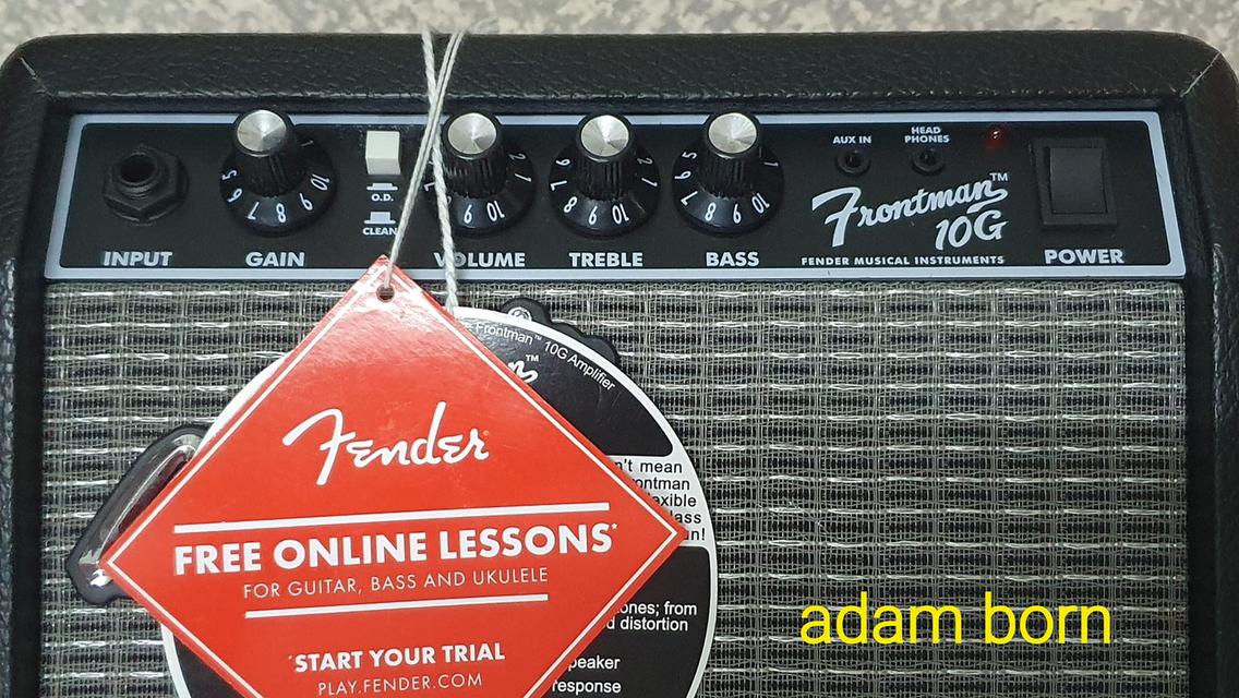  Fender Frontman 10G สภาพดี ใช้งานปรกติ มีคุ่มือ กล่อง ให้ครับ 3