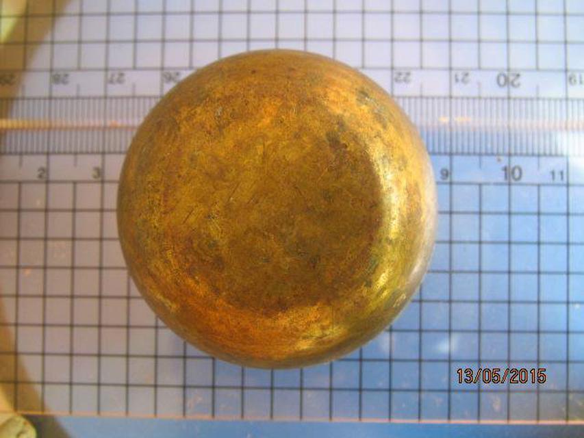 รูป 1982 ถ้วยทองเหลือง ความกว้างขนาด 2 นิ้ว สูง 1 นิ้ว ถ้วยทองเห