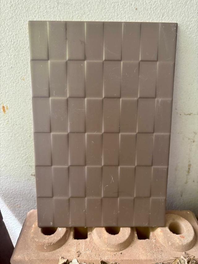 กระเบื้องผนัง Cotto เกรดA มือ 1 รุ่น Twill CoCoa ขนาดแผ่น 8''x12'' (20x30 ซม.)