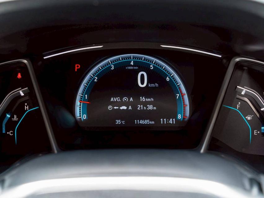 HONDA CIVIC 1.8EL ปี 2021ประกันเครื่องเกียร์3ปี3หมื่นkm รูปที่ 16