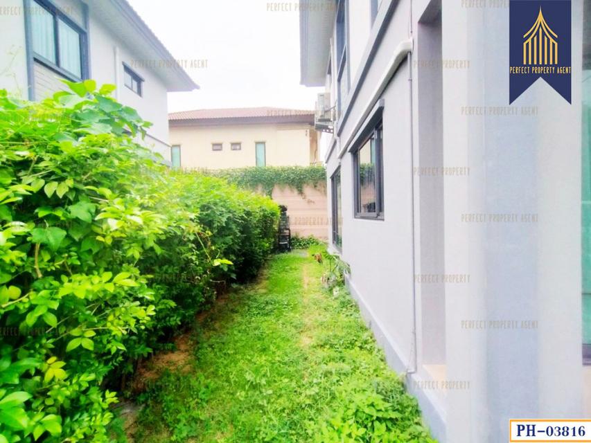 บ้านแฝด สไตล์บ้านเดี่ยว ภัสสร รามคำแหง-ราษฎร์พัฒนา พร้อมเข้าอยู่ 125 ตรม. 39.8 ตร.วา