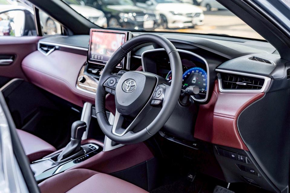 รหัสรถ NP6255 TOYOTA CROSS 1.8HYBRID PREMIUM SAFTY 2022 13