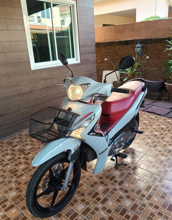  Yamaha Finn ปี 2023 สีเทาตัวท็อประบบเอก 3