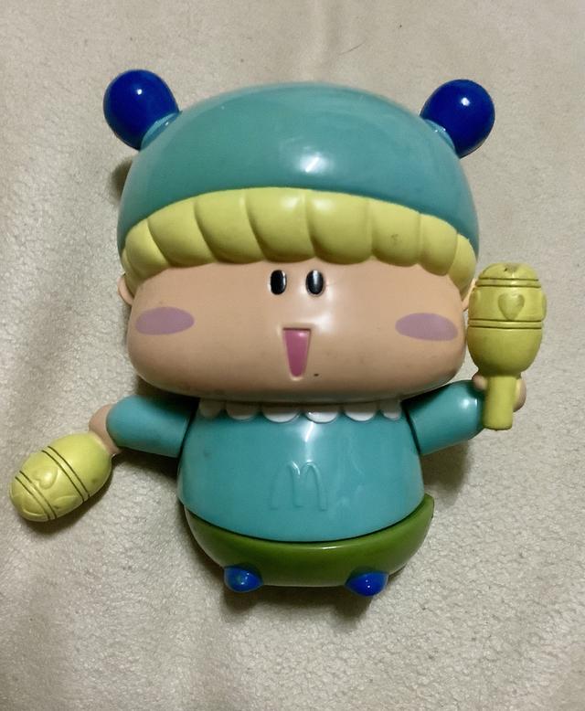 Happy meal McDonald ของเล่นของสะสมมือ2Mirmoอนิเมะ4ตัวเล่นดนตรี 4