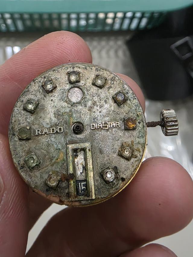 A.อะไหล่ เครื่อง นาฬิกา RADO ราโด้ ของเก่าเก็บ WATCH PARTS สวยหายากรุ่นเก่า ขายตามสภาพ พร้อมส่ง