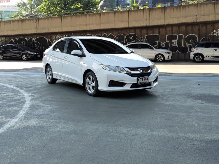 ขายรถ Honda City 1.5V CNG ปี 2017 สีขาว เกียร์ออโต้