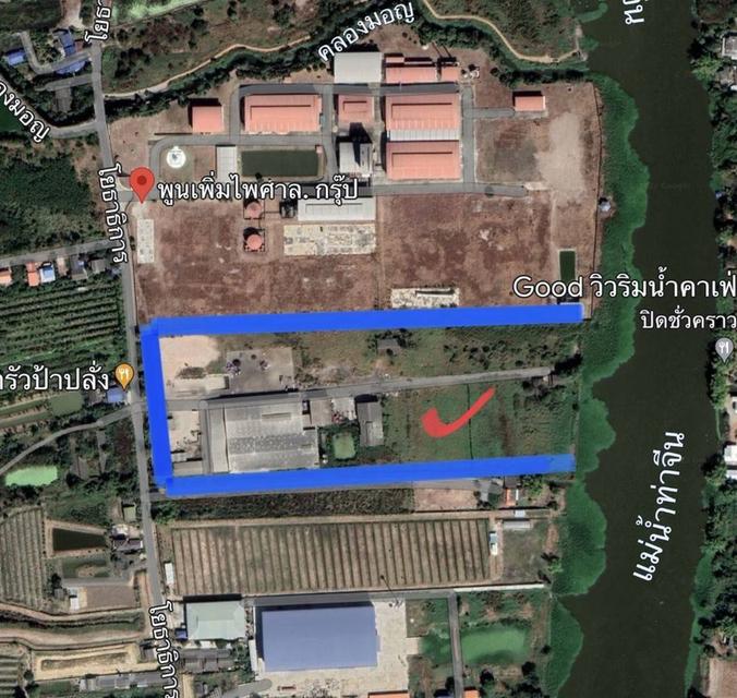 ขาย/ให้เช่า โรงงานติดแม่น้ำนครชัยศรี พร้อมใบรง.4 เดินทางสะดวก ใกล้ทางขึ้นมอเตอร์เวย์บางใหญ่-กาญจนบุรี 3