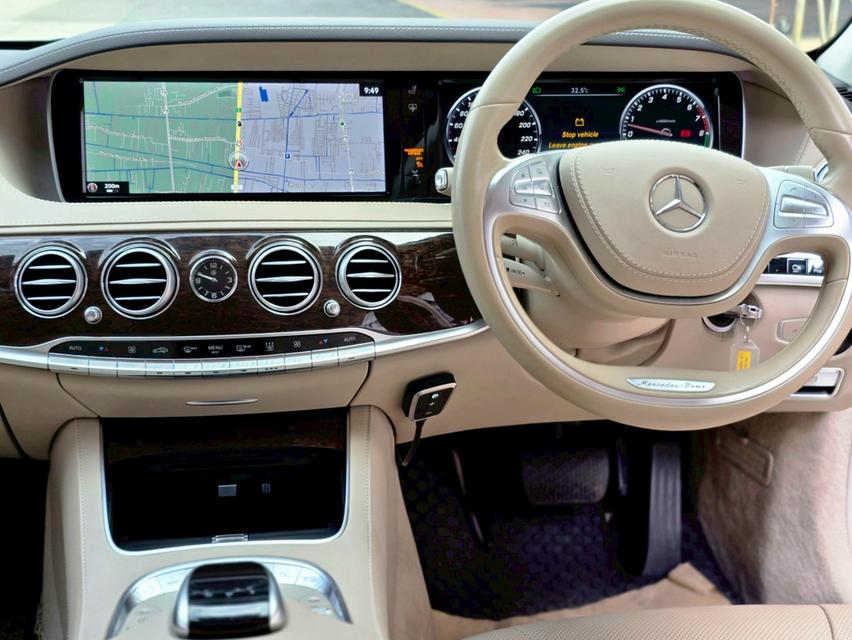 รหัสรถ BAC2746 BENZ S500e Exclusive Premium Plug-in Hybrid W222 ปี 2017 (จดทะเบียน 2023) สีดำ 🖤 9