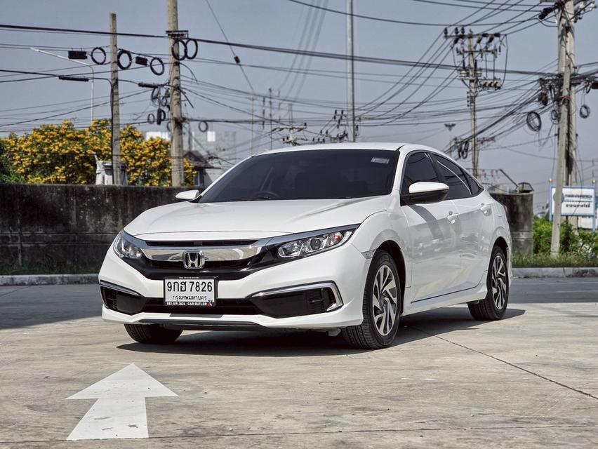 Honda Civic 1.8E i-VTEC ปี 2020 (โฉมไมเนอร์เชนจ์) สวย สปอร์ต ใช้งานดี คุ้มค่าสุดๆ ในงบนี้!