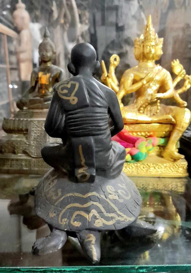 พระบูชาหลวงปู่หลิว วัดไร่แตงทอง พญาเต่าเรือน หน้าตัก3นิ้ว รุ่นฉลองอายุครบ90ปี 2