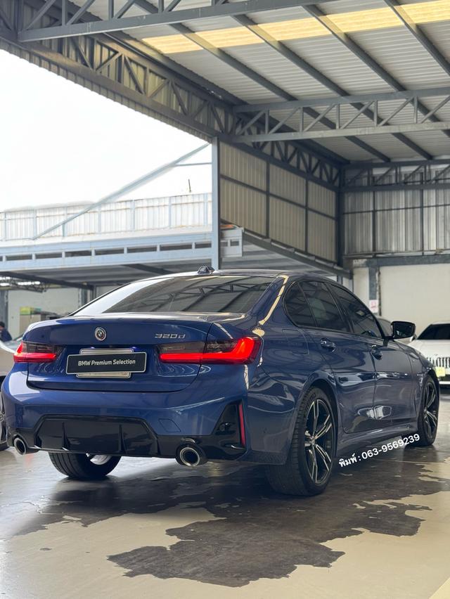 Y2023 BMW 320d M Sport LCI1 (รถรับเข้าใหม่ รถออกศูนย์ มือเดียว ประวัติดี) รูปที่ 3