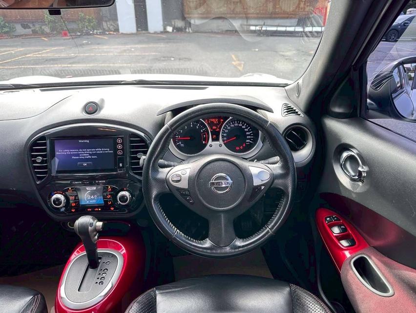 รหัสรถ QT9343 Nissan Juke 1.6 V รุ่น Top  เกียร์ Auto สีเทา ปี2014 13
