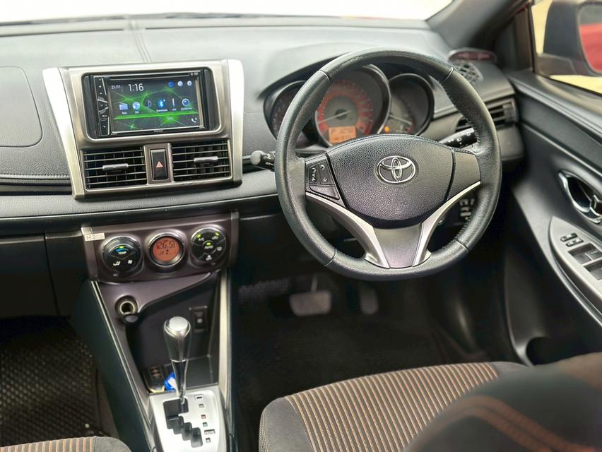 รหัสรถ PAT3923 TOYOTA YARIS 1.2G A/T ปี2017 สีแดง 11